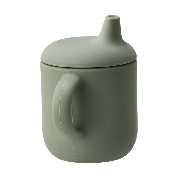 Vaso con boquilla Elvie silicona 180 ml, Green Scandi Living
