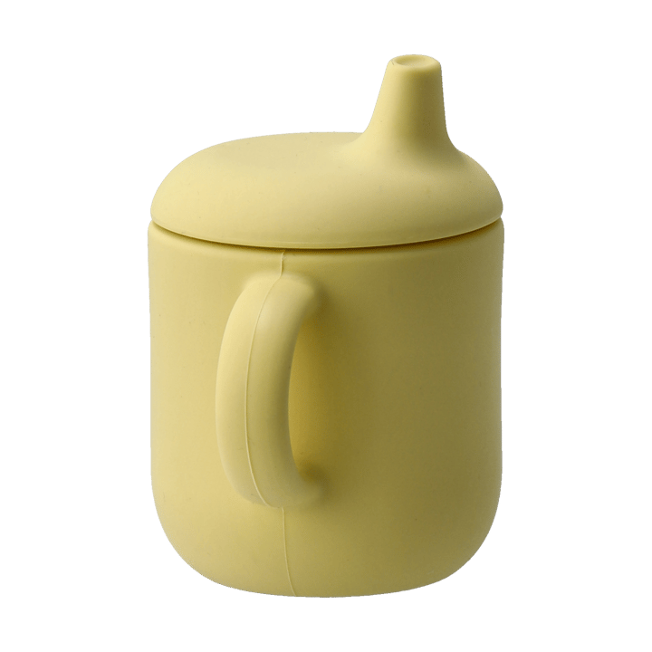Vaso con boquilla Elvie silicona 180 ml, Lemon Scandi Living