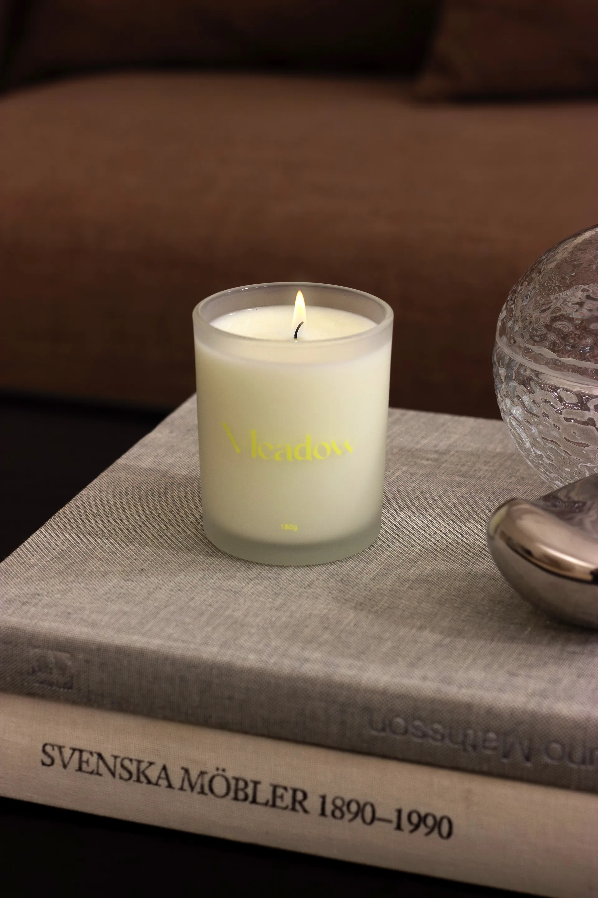 Vela aromática Meadow, 180 g Scandi Living