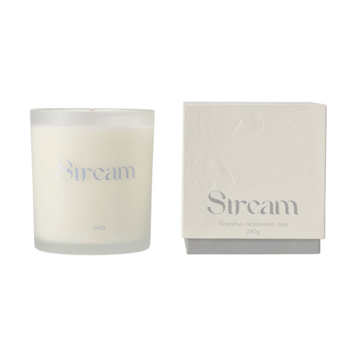 Vela aromática Stream - 240 g - Scandi Living
