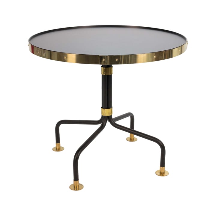 Mesa de café 12 - Negro-latón - Scherlin