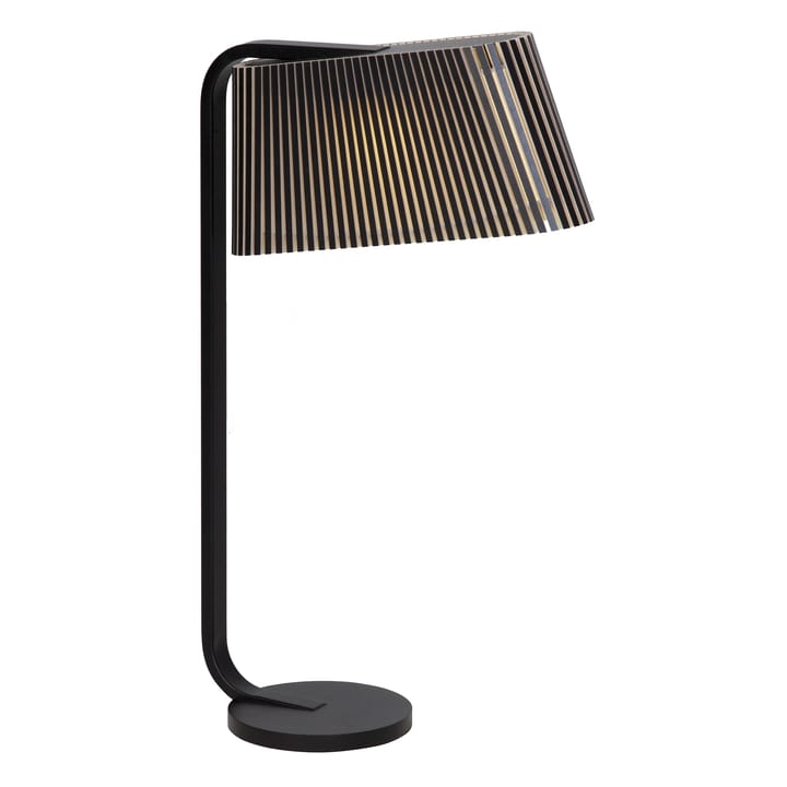 Lámpara de mesa Owalo 7020 - negro laminado - Secto Design