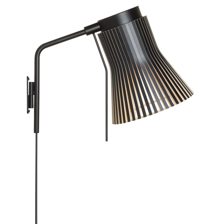 Lámpara de pared Petite 4630 - negro laminado - Secto Design
