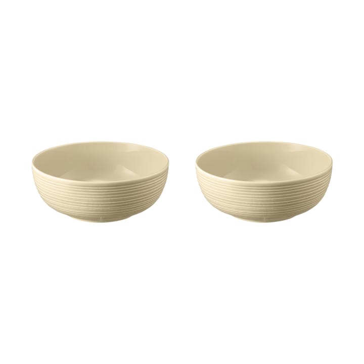 2 Boles Terra Ø20,4 cm - Sand Beige - Seltmann Weiden