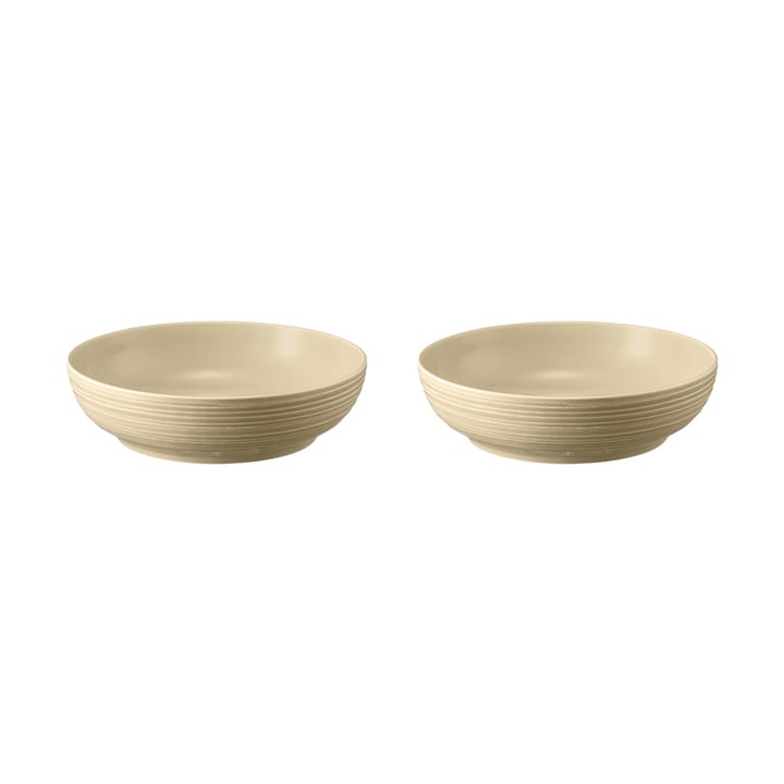 2 Boles Terra Ø25,5 cm - Sand Beige - Seltmann Weiden