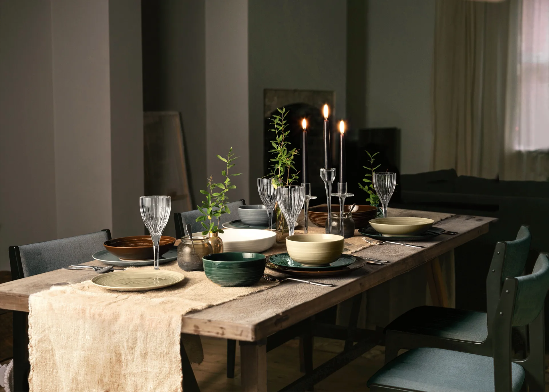 6 Platos de café Terra Ø12 cm, Earth Brown Seltmann Weiden