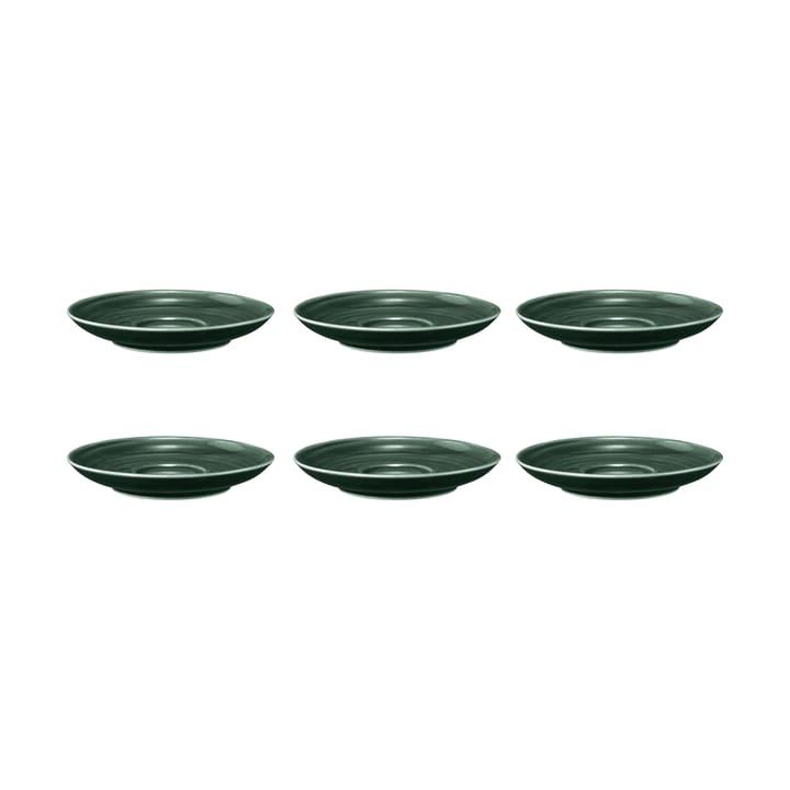 6 Platos de café Terra Ø12 cm - Moss Green - Seltmann Weiden