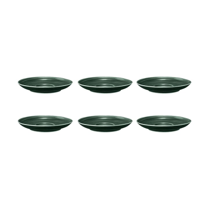 6 Platos de café Terra Ø12 cm - Moss Green - Seltmann Weiden