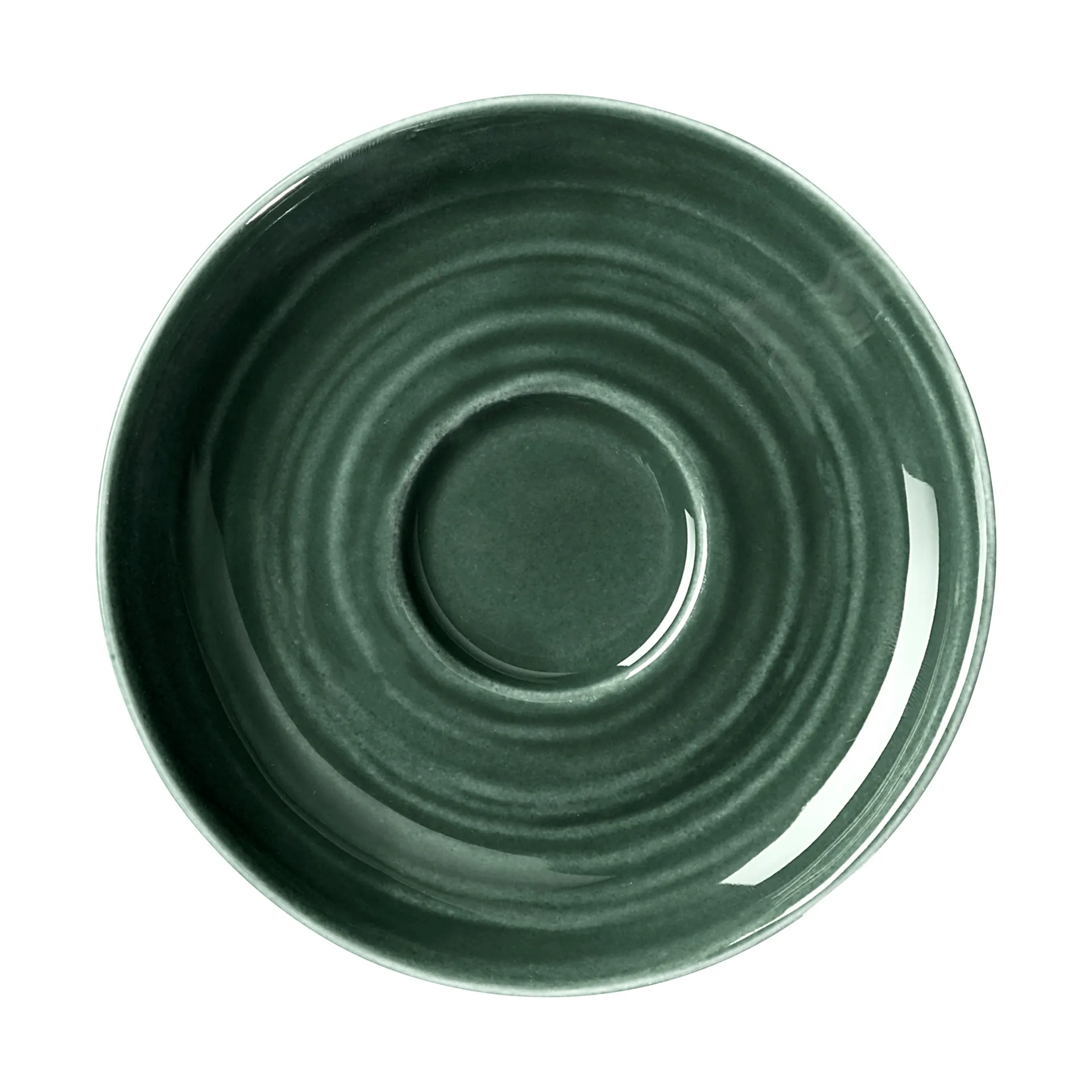 6 Platos de café Terra Ø12 cm, Moss Green Seltmann Weiden