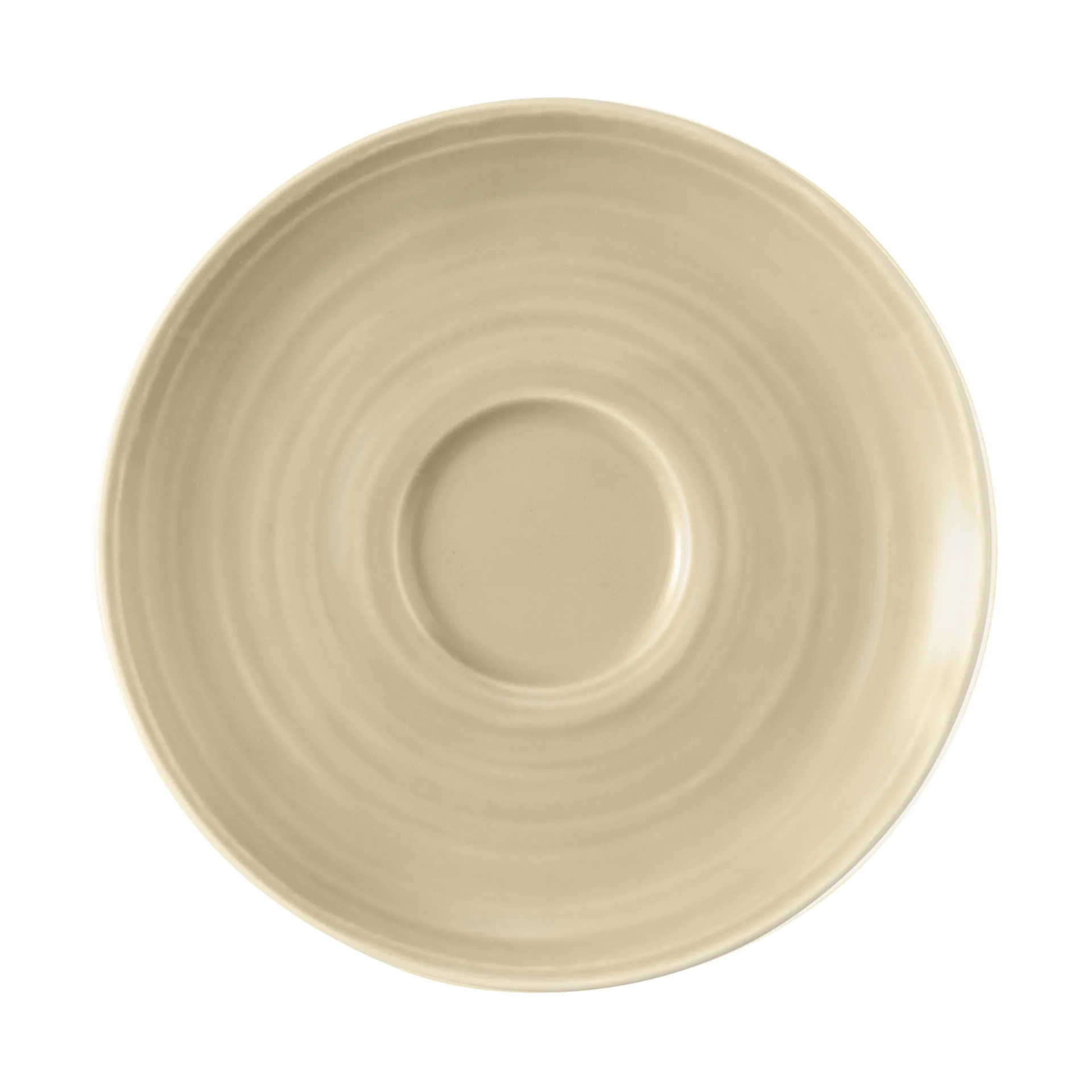 6 Platos de café Terra Ø12 cm, Sand Beige Seltmann Weiden