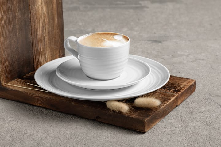 6 Platos de café Terra Ø16,1 cm, Blanco Seltmann Weiden