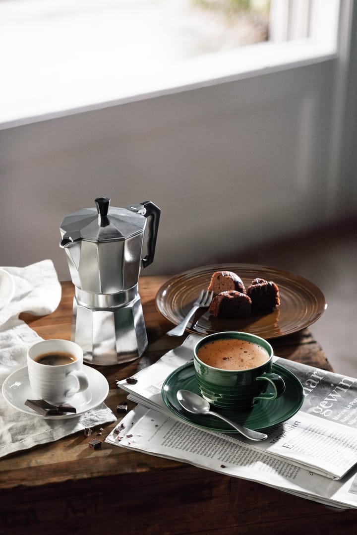 6 Platos de café Terra Ø16,1 cm, Moss Green Seltmann Weiden