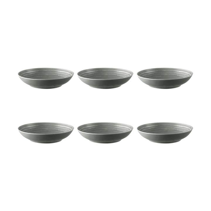 6 Platos hondos Terra Ø21,2 cm - Pearl Grey - Seltmann Weiden