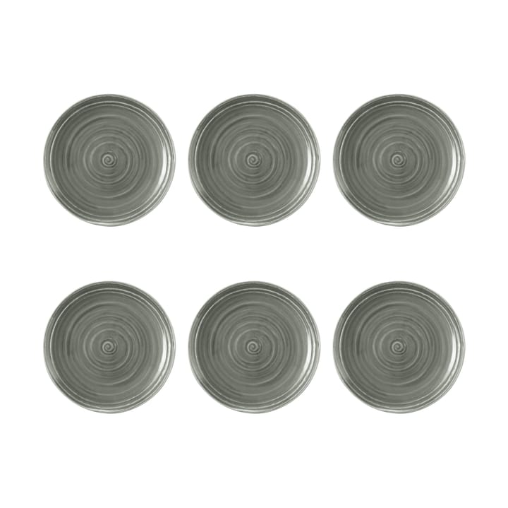 6 Platos Terra Ø17,7 cm - Pearl Grey - Seltmann Weiden