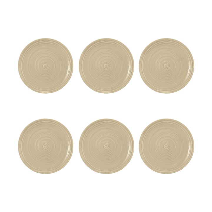 6 Platos Terra Ø17,7 cm - Sand Beige - Seltmann Weiden