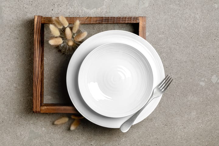 6 Platos Terra Ø22,7 cm, Blanco Seltmann Weiden