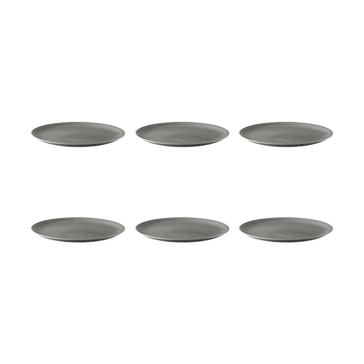6 Platos Terra Ø27,8 cm - Pearl Grey - Seltmann Weiden