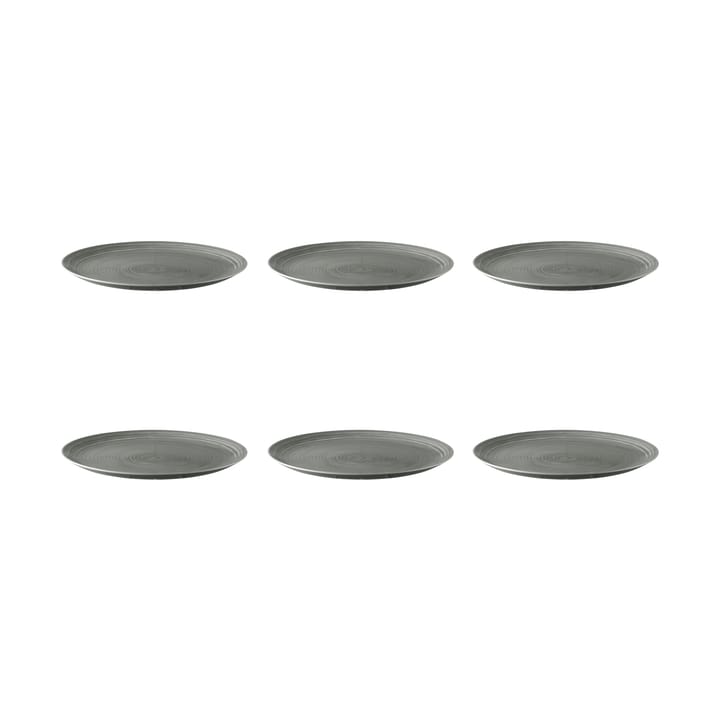 6 Platos Terra Ø27,8 cm - Pearl Grey - Seltmann Weiden