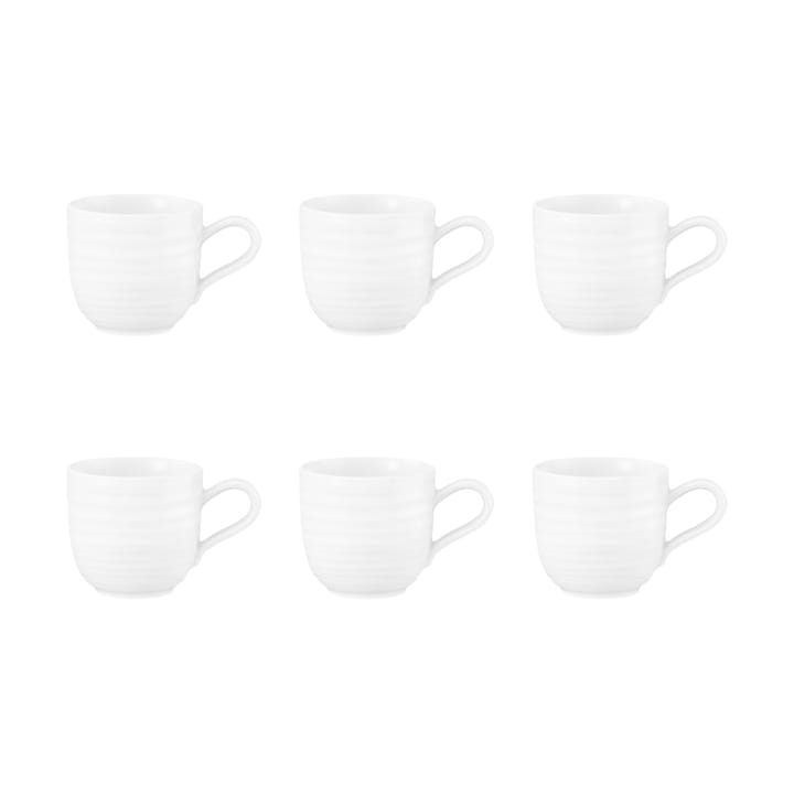 6 Tazas espresso Terra 9 cl - Blanco - Seltmann Weiden