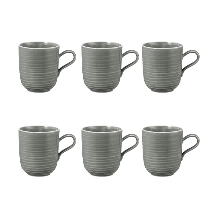 6 Tazas Terra 40 cl - Pearl Grey - Seltmann Weiden