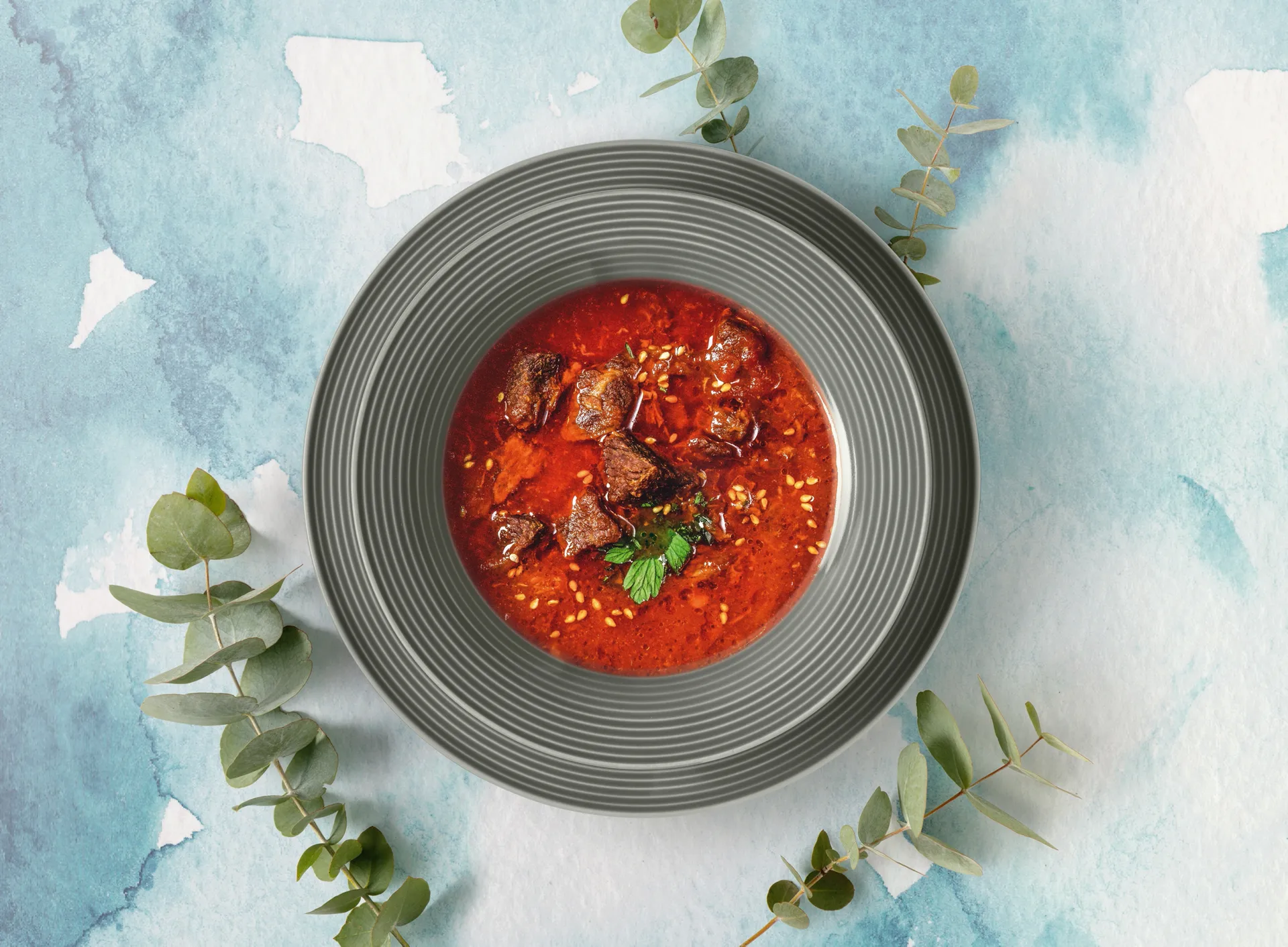 Vajilla Beat 12 piezas, Gris perla Seltmann Weiden