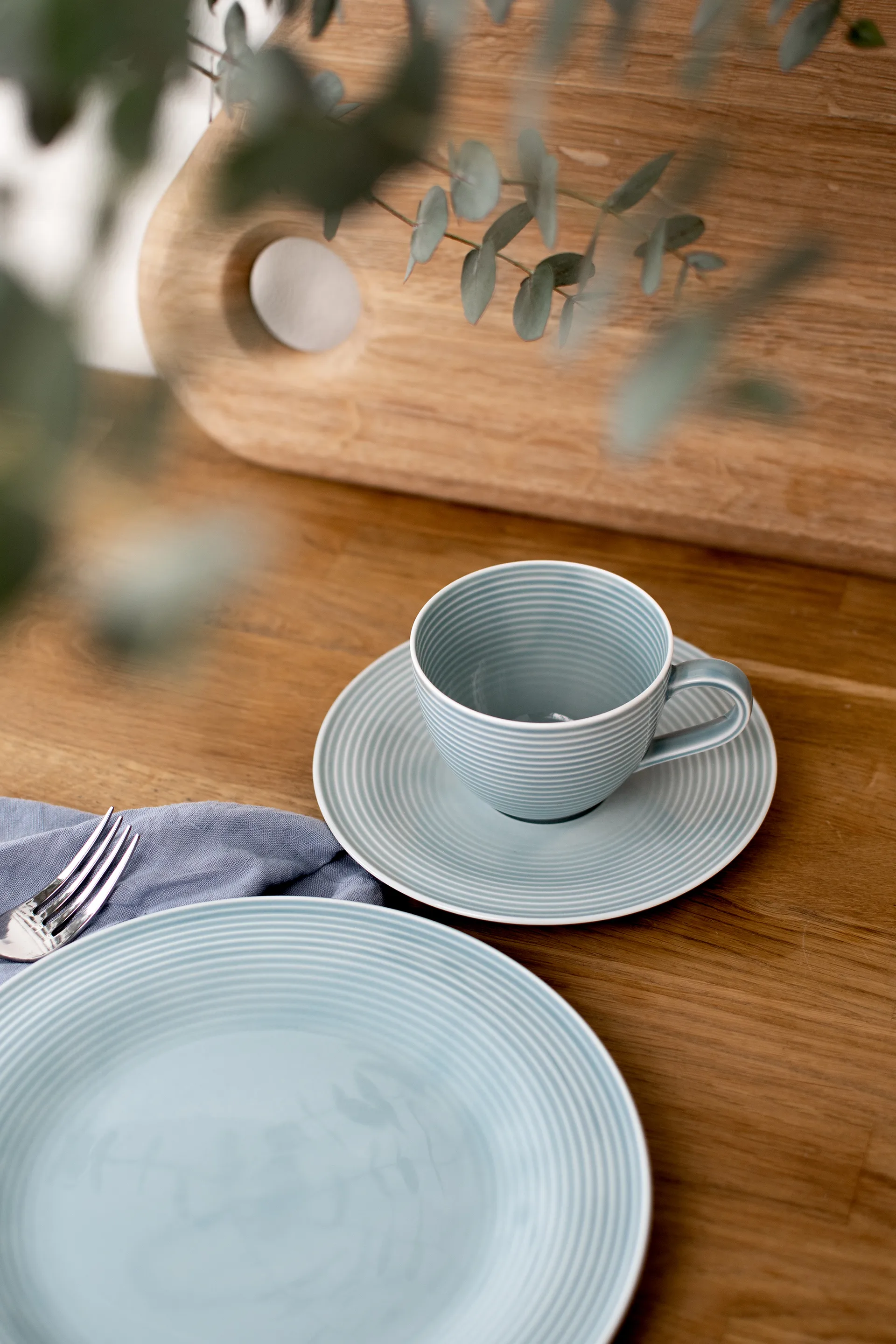 Vajilla Beat 30 piezas, Azul Ártico Seltmann Weiden