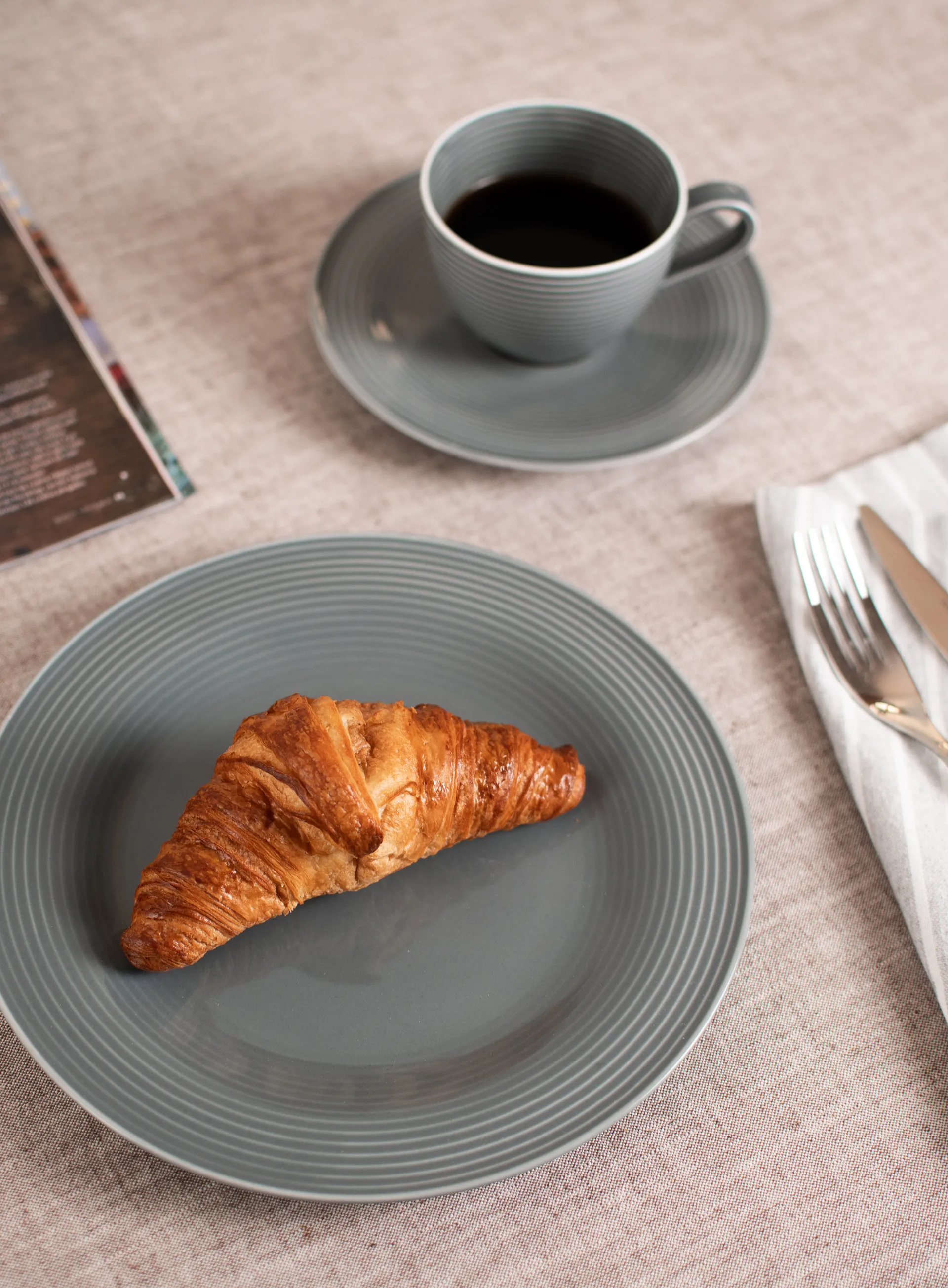 Vajilla Beat 30 piezas, Gris perla Seltmann Weiden