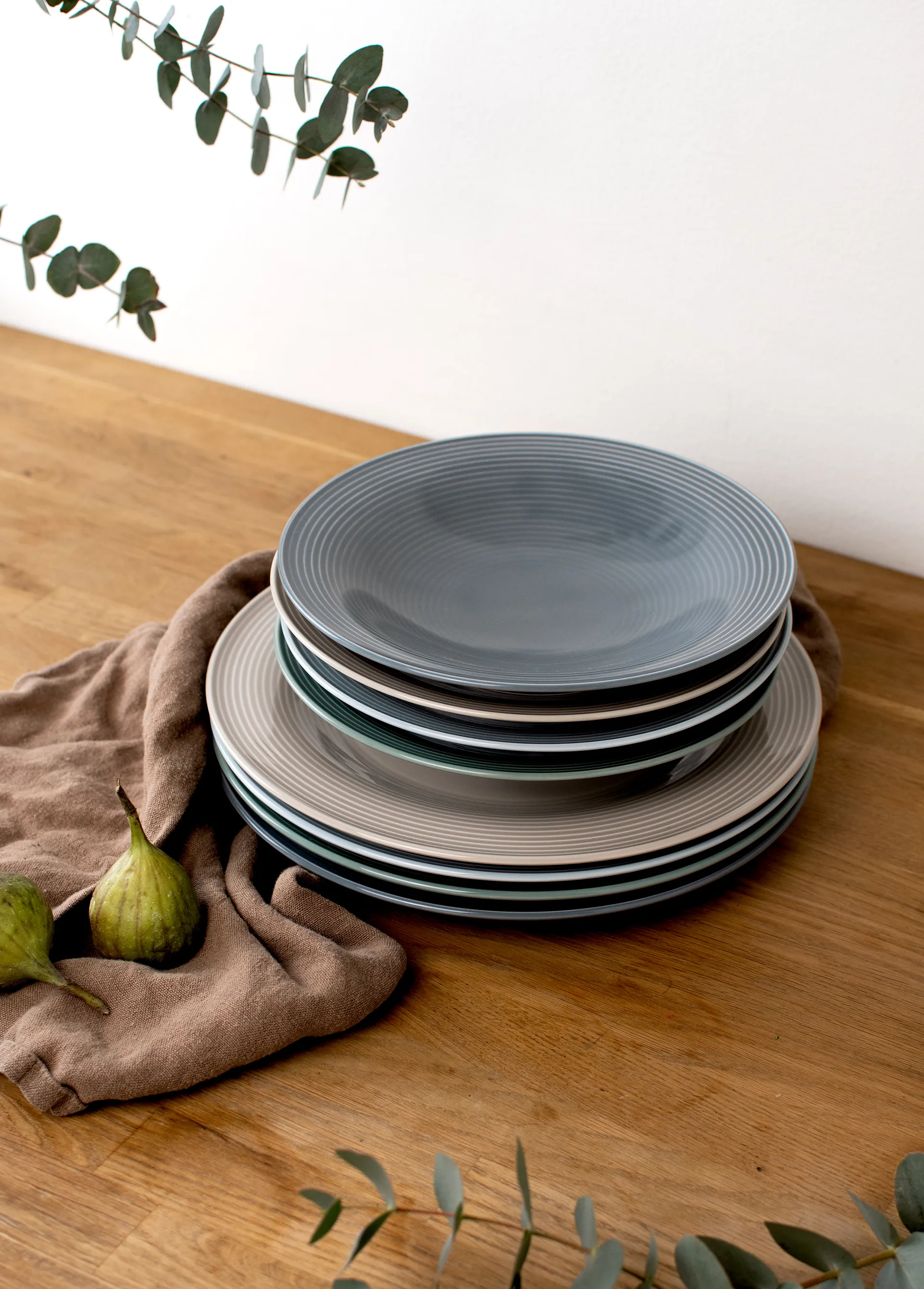 Vajilla Beat 30 piezas, Gris perla Seltmann Weiden