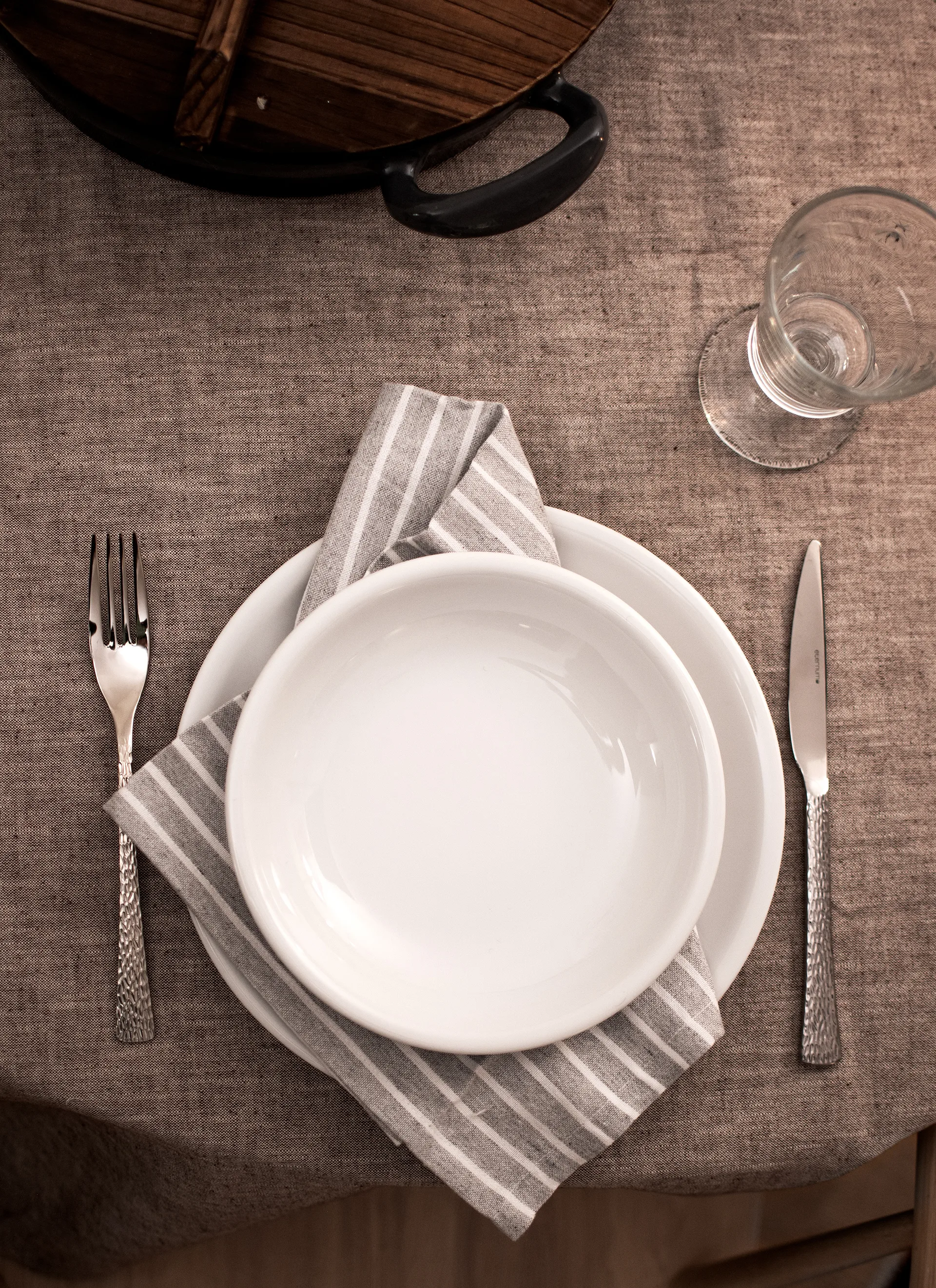 Vajilla Compact 12 piezas, Blanco Seltmann Weiden