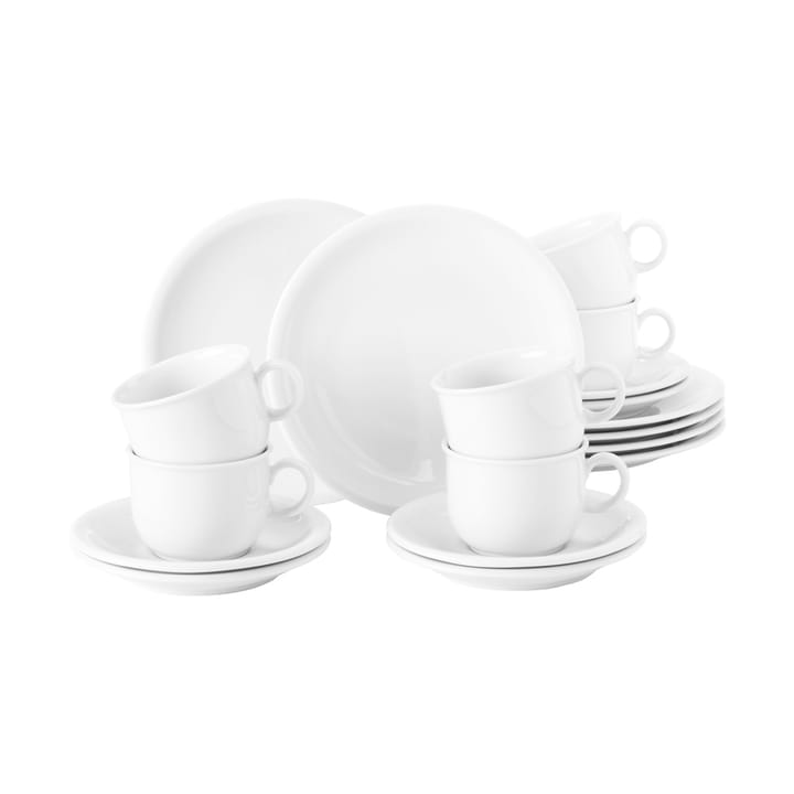 Vajilla de café Compact 18 piezas - Blanco - Seltmann Weiden