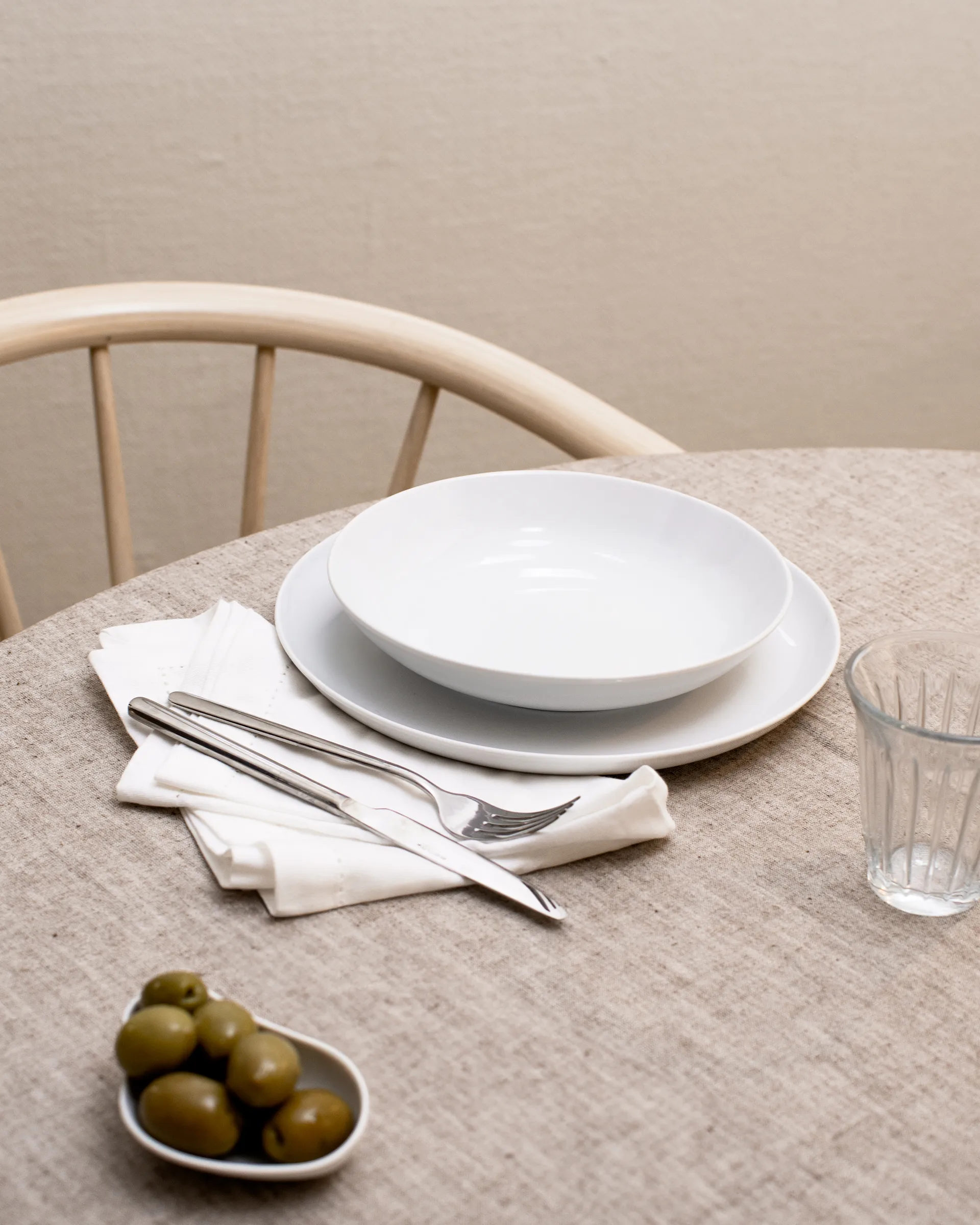 Vajilla Lido 12 piezas, Blanco Seltmann Weiden