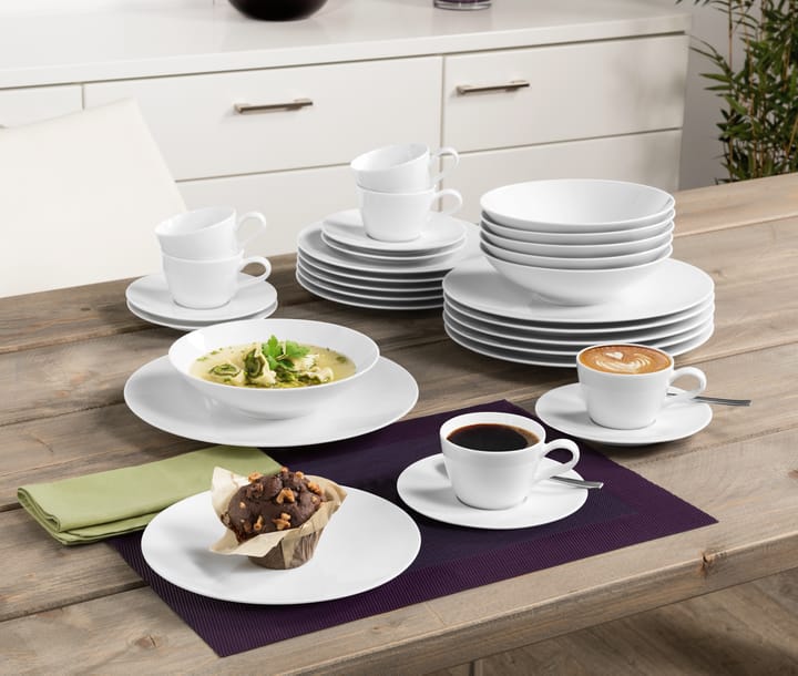 Vajilla Life 30 piezas, Blanco Seltmann Weiden