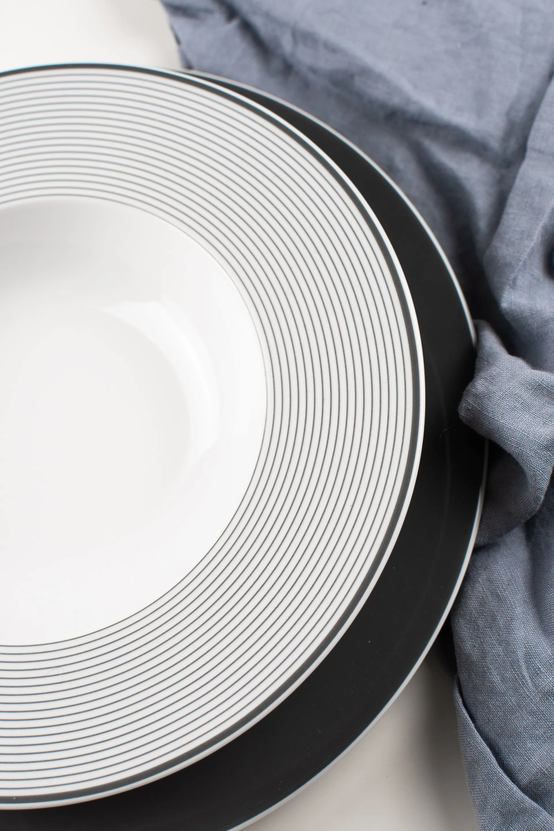 Vajilla No Limits 12 piezas, Antracit Seltmann Weiden