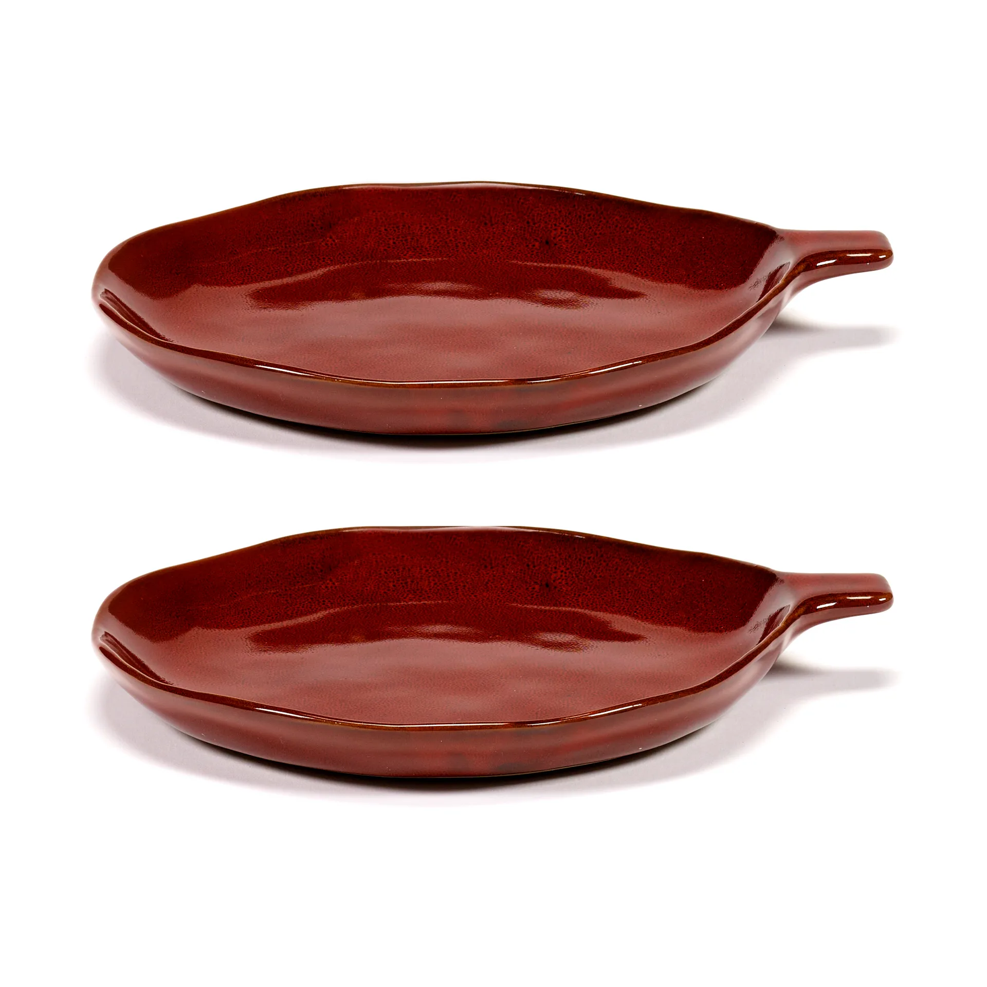 2 Cuencos con asas La Mère Ø17 cm, Venetian red Serax
