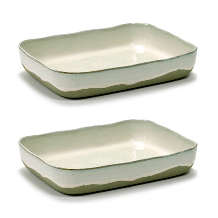 2 Moldes para horno La Nouvelle Table No10 22x30 cm - White - Serax