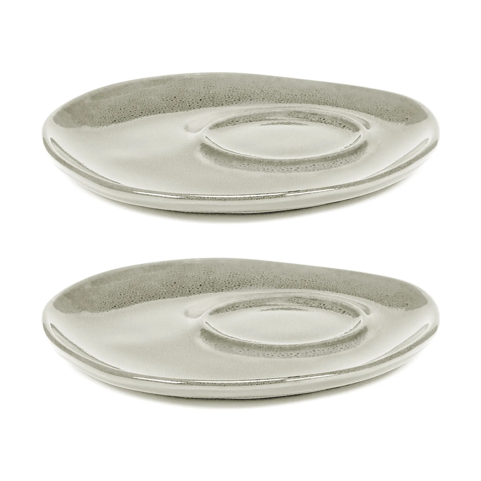 2 Platillos para taza de café La Mère Ø14,5 cm, Off white Serax