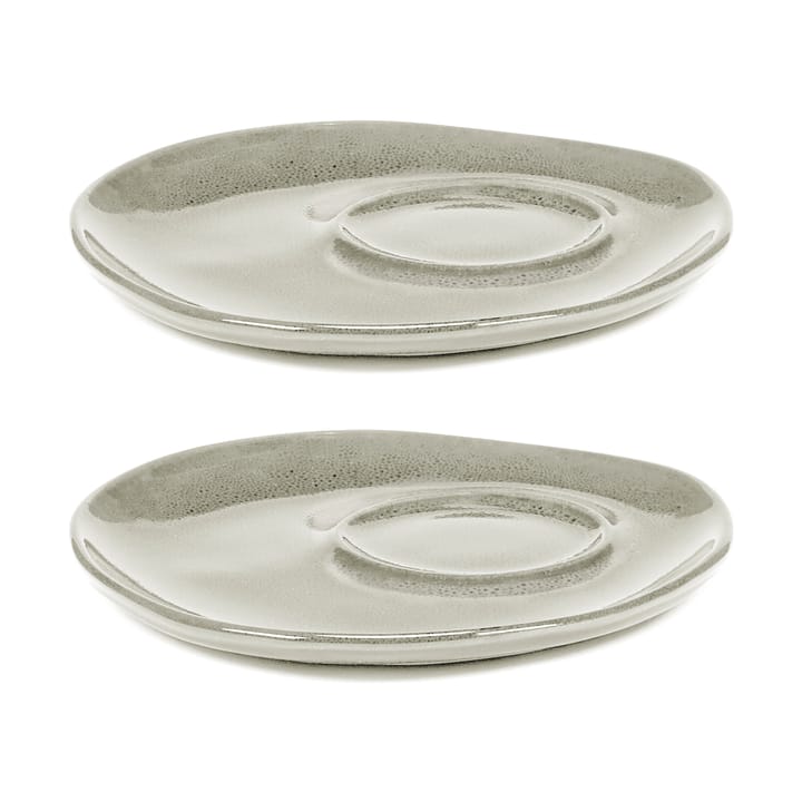 2 Platillos para taza de café La Mère Ø14,5 cm - Off white - Serax