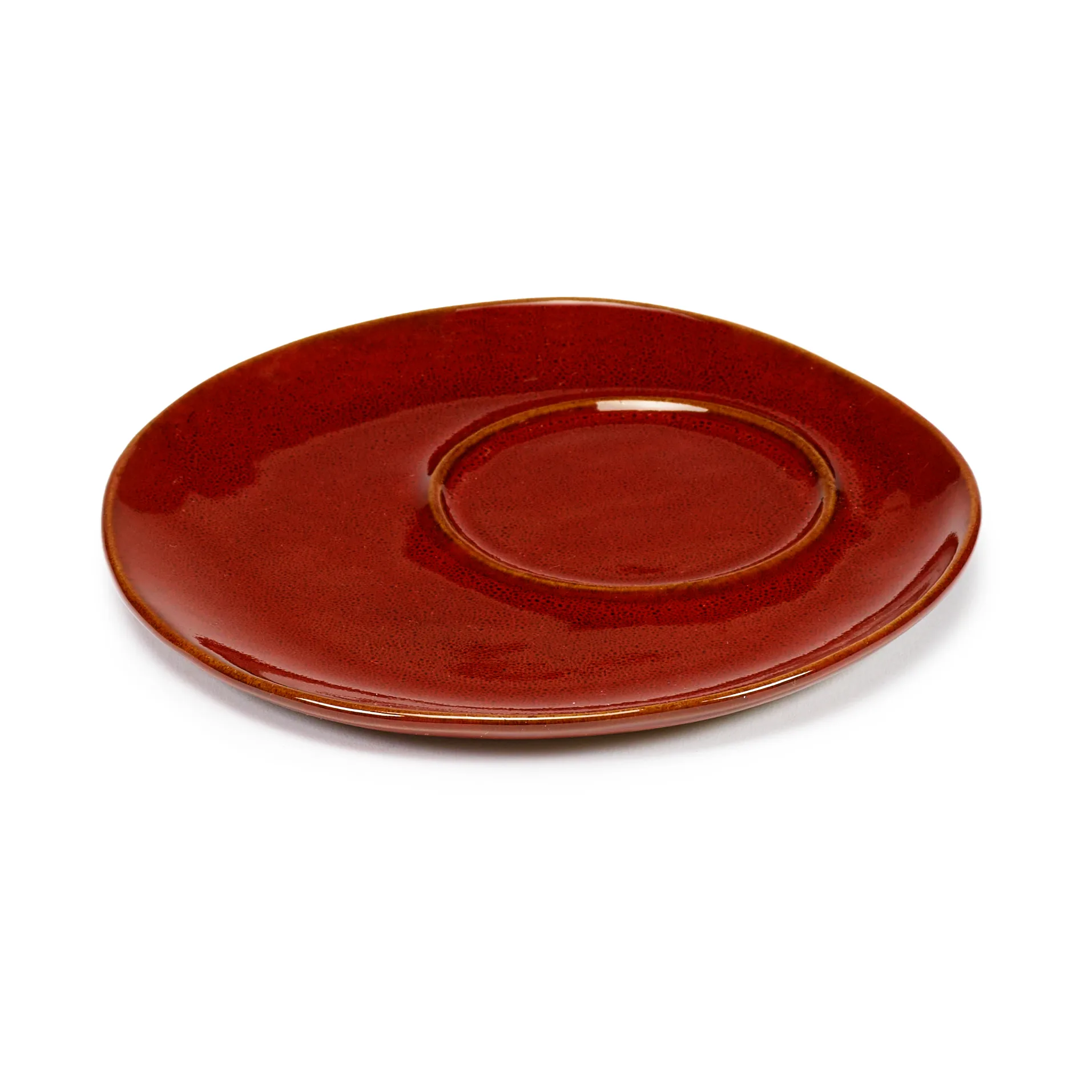 2 Platillos para taza de café La Mère Ø14,5 cm, Venetian red Serax