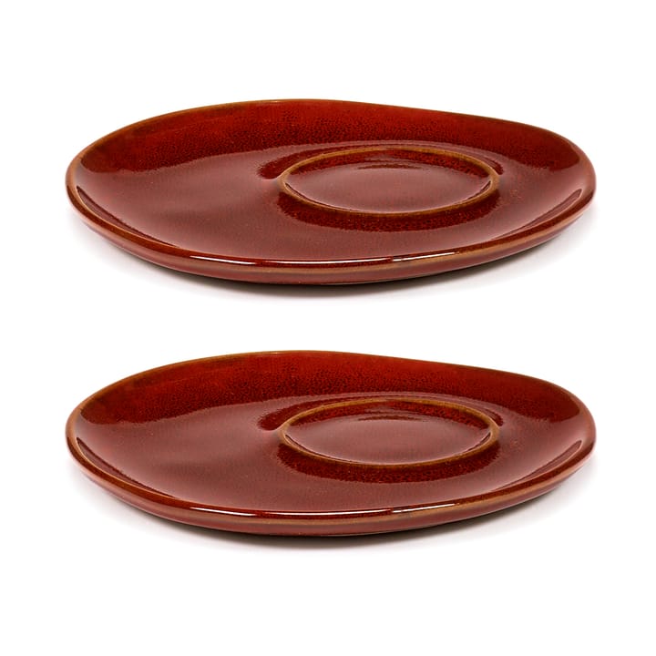 2 Platillos para taza expreso La Mère Ø11 cm - Venetian red - Serax