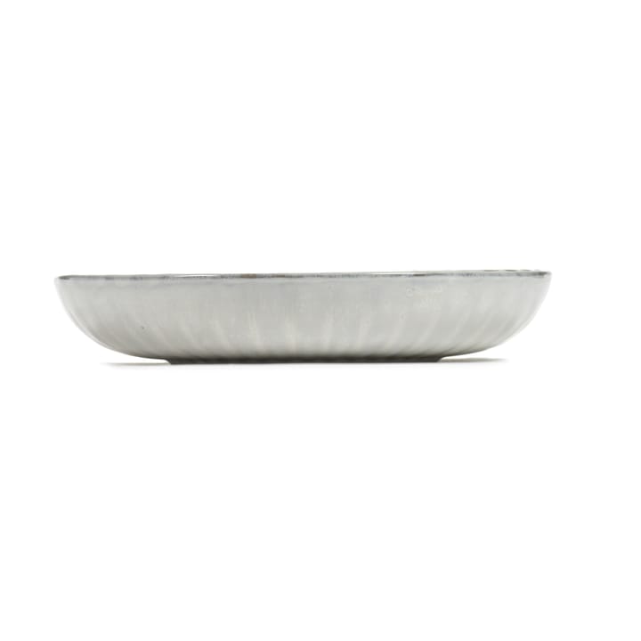 2 Platos Inku high M Ø21 cm, White Serax