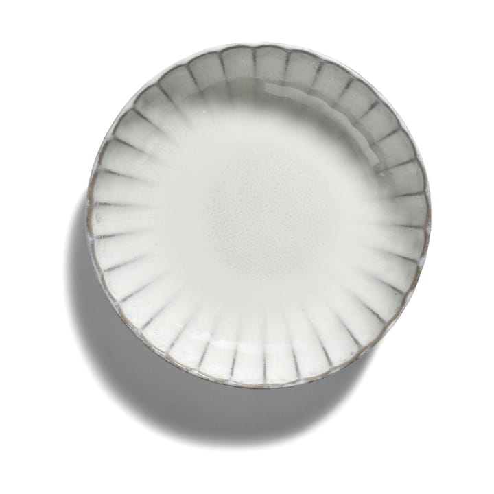2 Platos Inku high XS Ø16 cm, White Serax