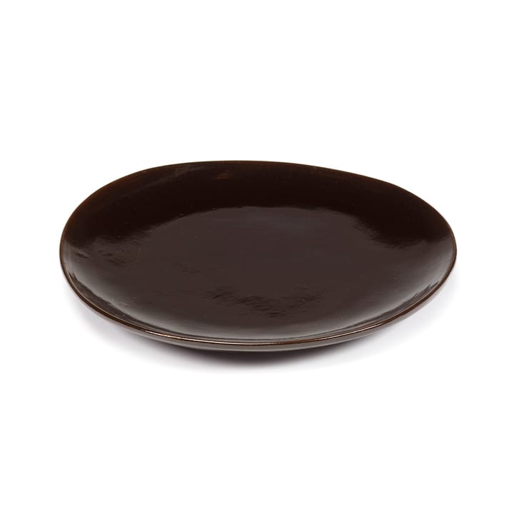 2 Platos La Mère M Ø20 cm, Dark brown Serax