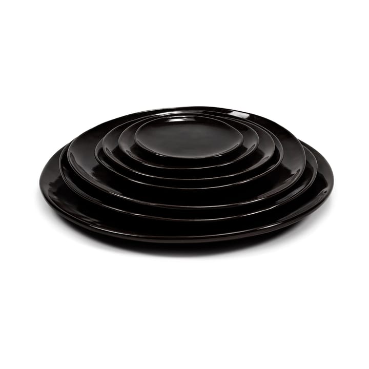 2 Platos La Mère M Ø20 cm, Dark brown Serax