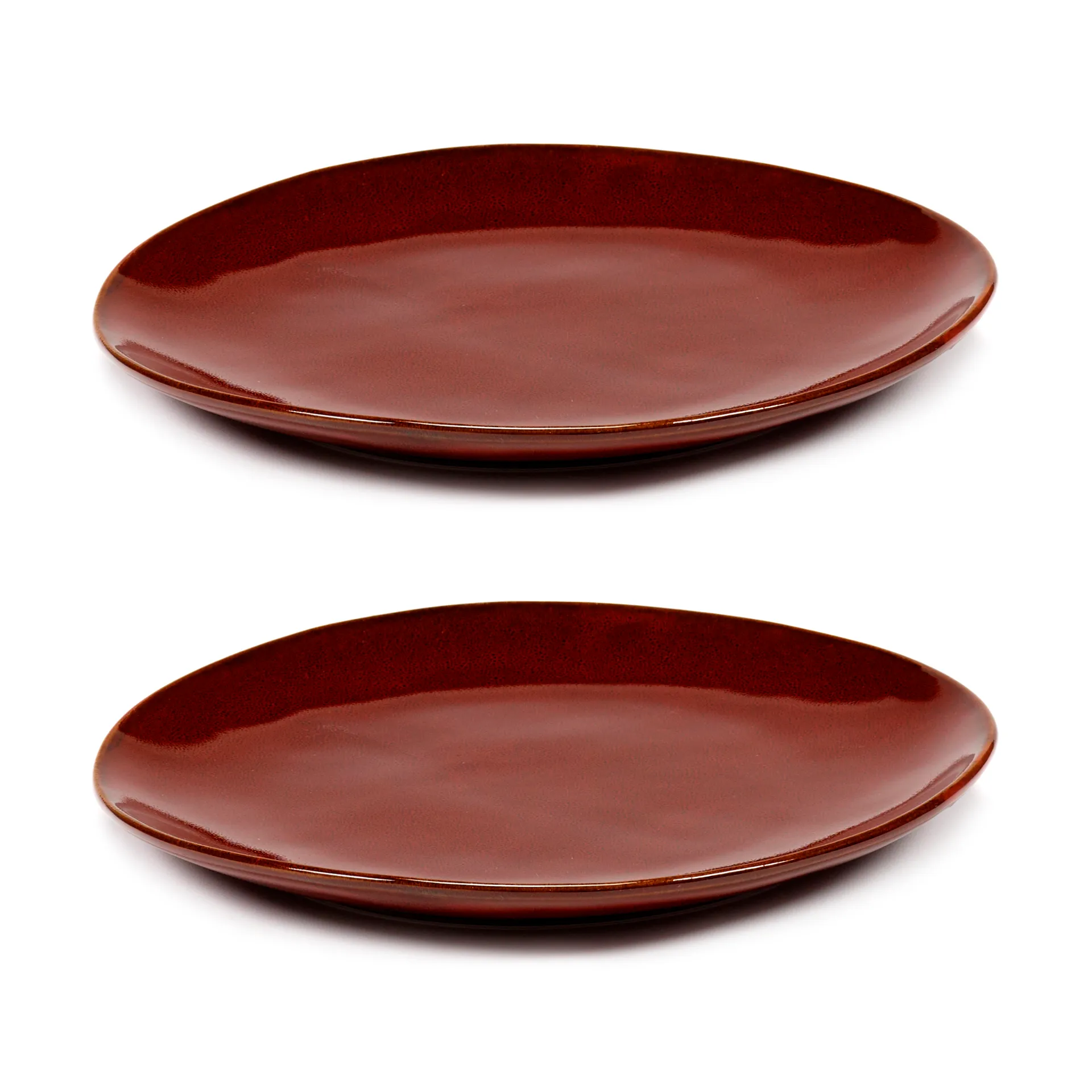 2 Platos La Mère M Ø20 cm, Venetian red Serax