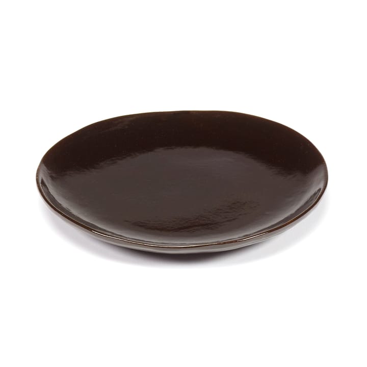 2 Platos La Mère S Ø18 cm, Dark brown Serax