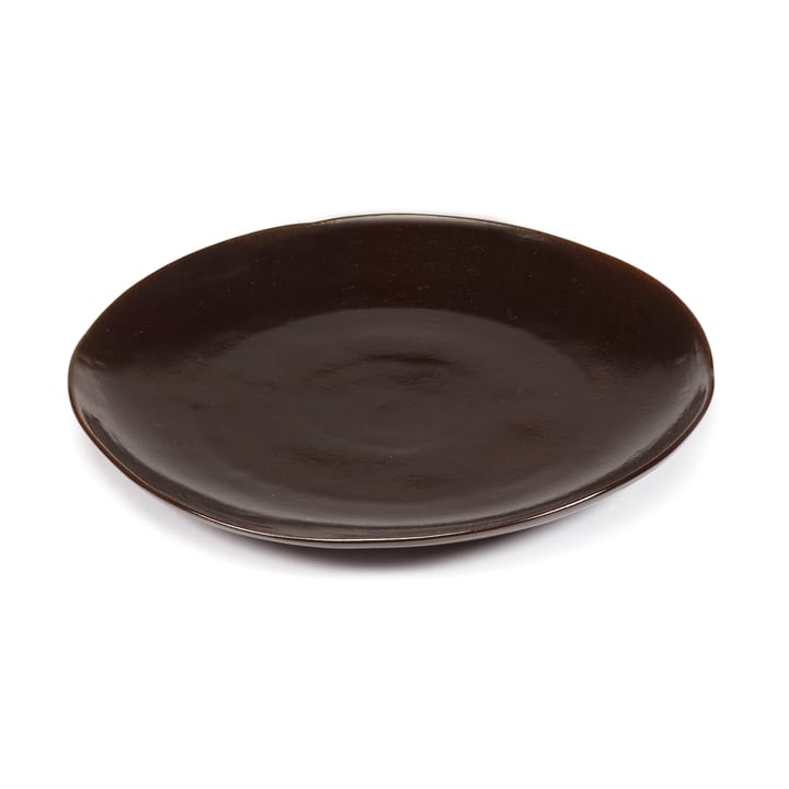 2 Platos La Mère XL Ø27 cm, Dark brown Serax