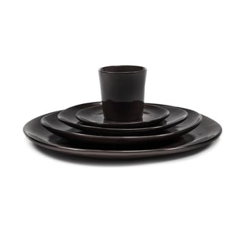 2 Platos La Mère XL Ø27 cm - Dark brown - Serax
