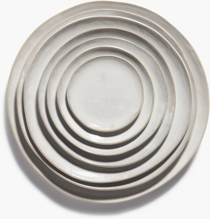 2 Platos La Mère XL Ø27 cm, Off white Serax