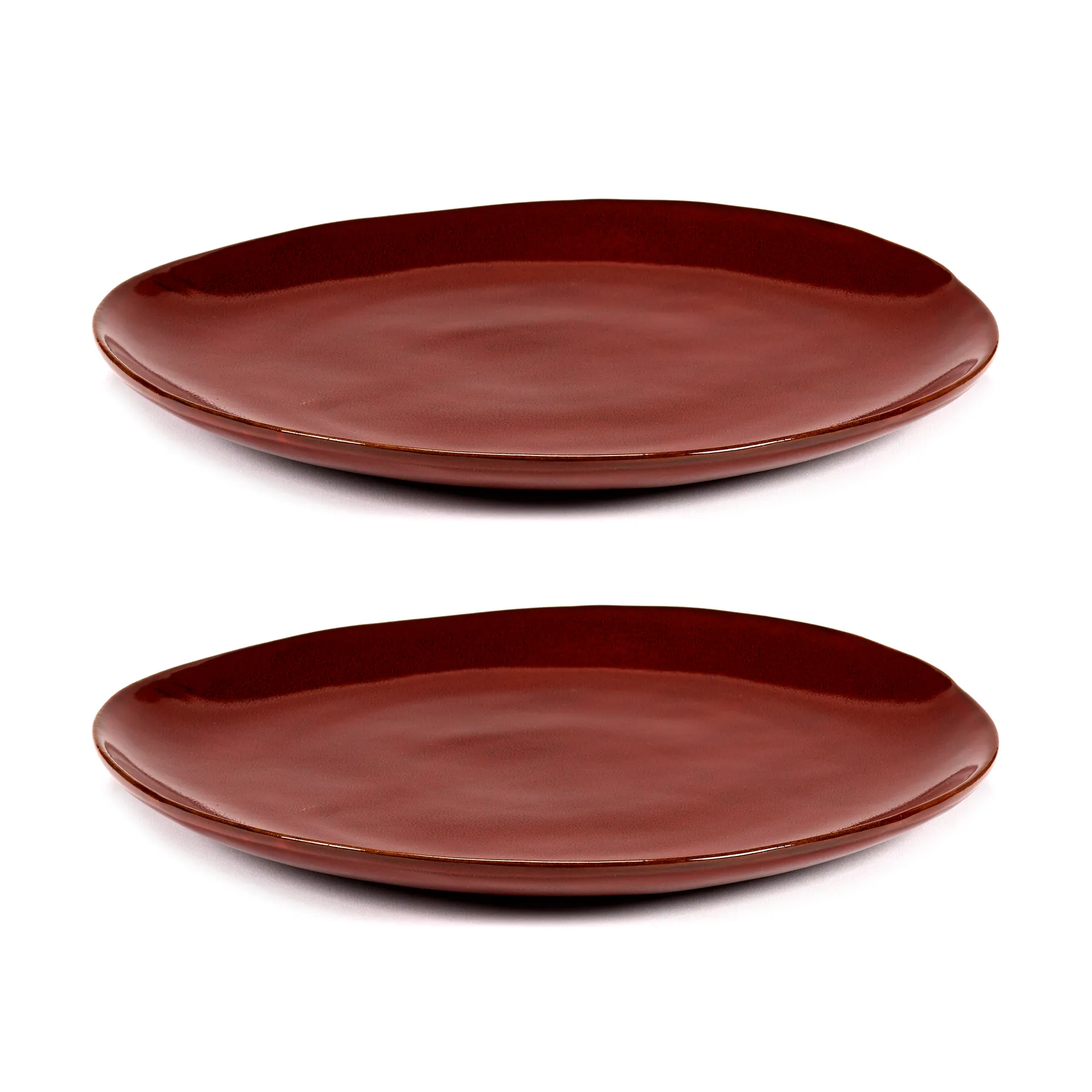 2 Platos La Mère XL Ø27 cm, Venetian red Serax