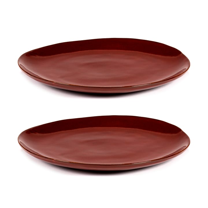 2 Platos La Mère XL Ø27 cm - Venetian red - Serax